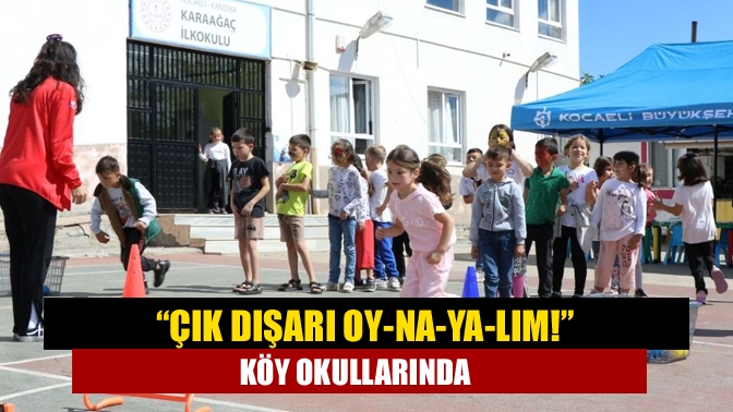 Büyükşehir’in yaz boyu devam eden “Çık Dışarıya Oy-na-ya-lım!’’ çocuk şenliği