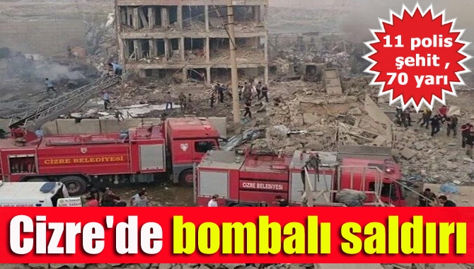 PKK'lı teröristlerce bomba yüklü kamyonla düzenlenen saldırıda ilk belirlemelere göre,