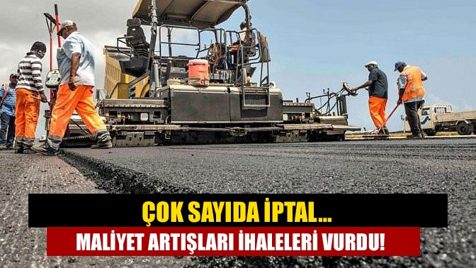 Son aylarda hemen hemen her alanda yaşanan fiyat artışları ihaleleri