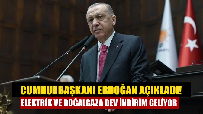 Cumhurbaşkanı ve AK Parti Genel Başkanı Recep Tayyip Erdoğan, partisinin