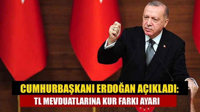 Cumhurbaşkanı Erdoğan, yılın son Kabine toplantısı sonrası kurdaki dalgalanmaları durdurmak