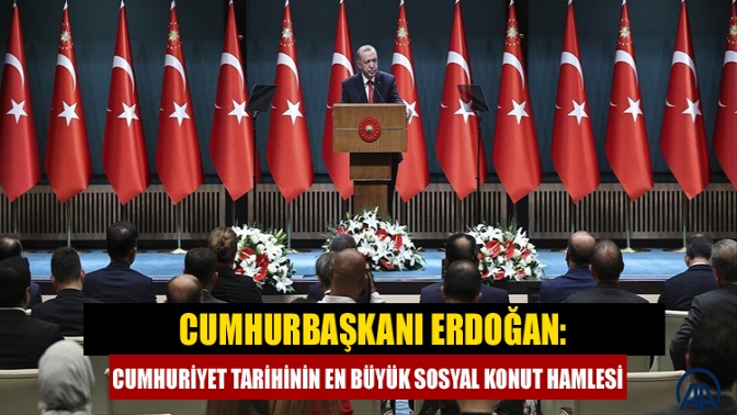 Cumhurbaşkanı Recep Tayyip Erdoğan, Cumhurbaşkanlığı Kabinesi sonrası açıklamalarda bulundu. Dar
