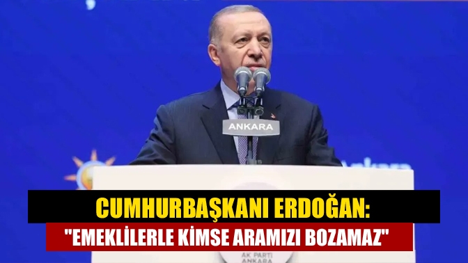 Cumhurbaşkanı Recep Tayyip Erdoğan, 'SSK ve Bağkur emeklilerimizin artışını memur