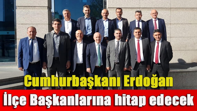 Cumhurbaşkanı ve AK Parti Genel Başkanı Recep Tayyip Erdoğan, partisinin
