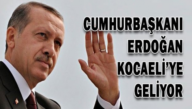 Cumhurbaşkanı Recep Tayyip Erdoğan, nisan ayında yapılacak referandum öncesinde Kocaeli’de