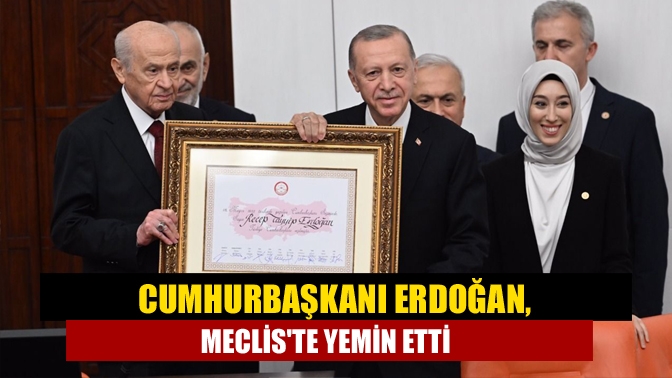 28 Mayıs seçiminde bir kez daha Cumhurbaşkanı seçilen Recep Tayyip