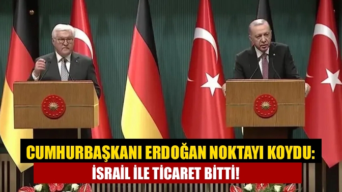 Cumhurbaşkanı Recep Tayyip Erdoğan, Almanya Federal Cumhuriyeti Cumhurbaşkanı Frank-Walter Steinmeier