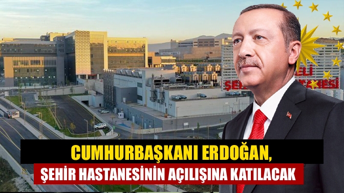 Geçtiğimiz haftalarda hasta kabulüne başlayan Kocaeli Şehir Hastanesinin resmi açılışı