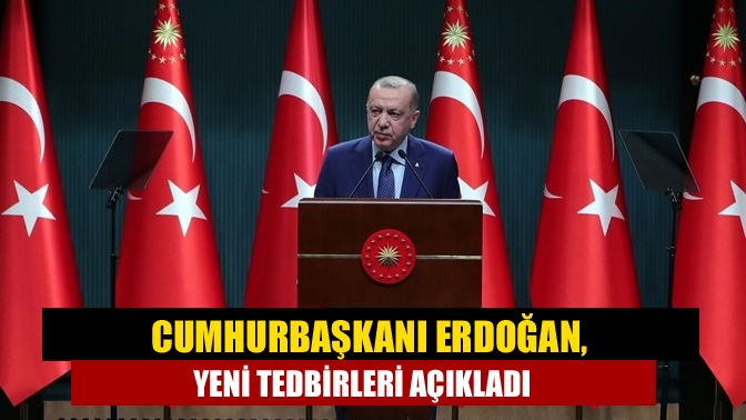 Cumhurbaşkanı Erdoğan, kabine toplantısının ardından, güncellenen risk haritasını paylaşarak, yeni