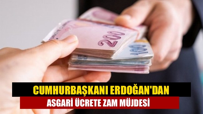 Cumhurbaşkanı Erdoğan, Giresun'da düzenlenen mitingte asgari ücret ve emekli maaşlarına