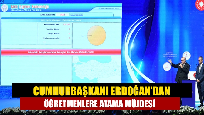 Cumhurbaşkanı Erdoğan, Mesleki Eğitim Merkezleri açılışında konuştu. Erdoğan, bu ay