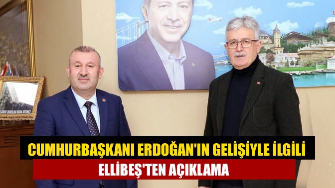 AK Parti Kocaeli İl Başkanı Mehmet Ellibeş, Cumhurbaşkanı Recep Tayyip