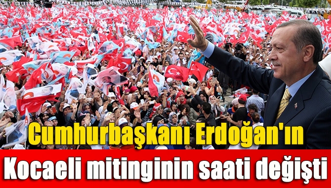 Cumhurbaşkanı Recep Tayyip Erdoğan’ın 10 Haziran Pazar günü saat 16.00’da