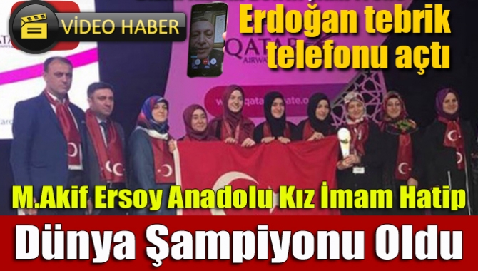 Cumhurbaşkanı Recep Tayyip Erdoğan Katar'da Dünya Arapça Münazara Yarışmalarında 53