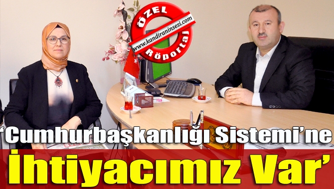 Tarihi bir süreç yaşadığımızı söyleyen AK Parti Kocaeli Milletvekili Radiye