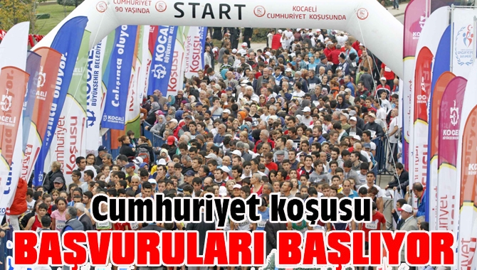 Kocaeli Büyükşehir Belediyesi, Cumhuriyet Koşusunun bu yıl dördüncüsünü düzenleyecek.