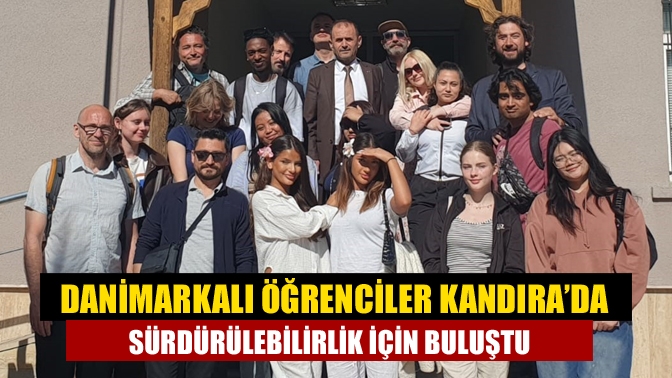 Danimarka’dan 4 öğretmen ve 13 öğrenci, Erasmus+ Green Spirit projesi