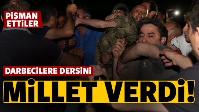 Ordu içerisindeki FETÖ/PDY mensubu bir grup asker tarafından yapılmaya çalışılan