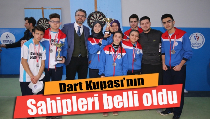 Kandıra’da ilk defa organize edilen okul sporları dart ilçe birinciliği