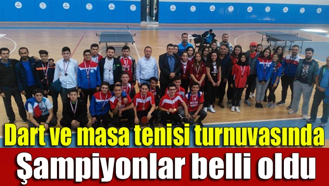 29 Ekim Cumhuriyet Bayramı etkinlikleri kapsamında Kandıra’da masa tenisi ve