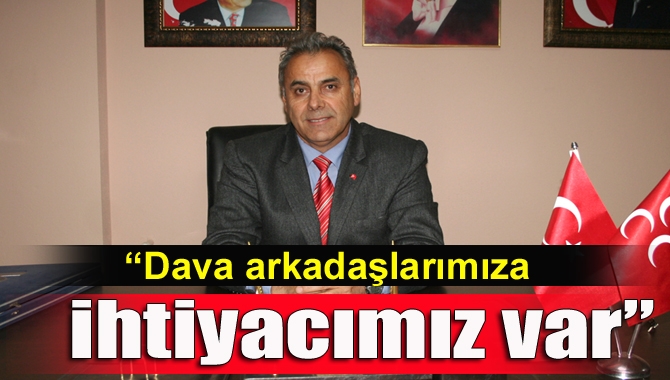 MHP Kandıra İlçe Başkanlığı’na aday olduğunu açıklayan Ahmet Şakacı, “Ülkenin