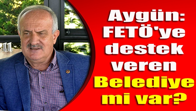 AK Parti Milletvekili Aygün, yaptığı basın açıklamasında ilimizdeki bazı belediyelerin