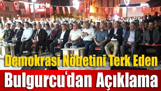 15 Temmuz Demokrasi Şehitlerini Anma Programına katılan CHP Kandıra İlçe