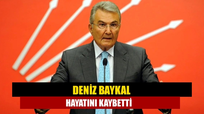 CHP eski Genel Başkanı ve Antalya Milletvekili Deniz Baykal hayatını