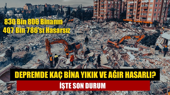 Cumhurbaşkanı Yardımcısı Oktay, deprem bölgelerinde gerçekleştirilen hasar tespit çalışmaları hakkında