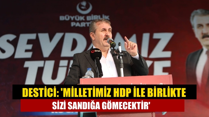 Büyük Birlik Partisi (BBP) Marmara Bölge Mitingi Genel Başkan Mustafa