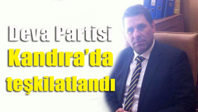Deva Partisi Kandıra İlçe Başkanlığına atanan Murat Bebek, yönetim kurulu