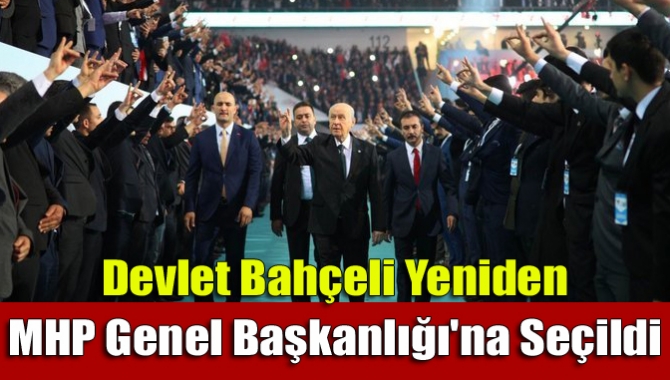 Devlet Bahçeli, MHP'nin 12. Olağan Kurultayında, salonda hazır bulunan 1176