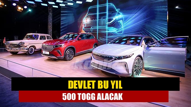 Türkiye’nin Otomobili Girişim Grubu (Togg) tarafından üretilen elektrikli araçların, 2023
