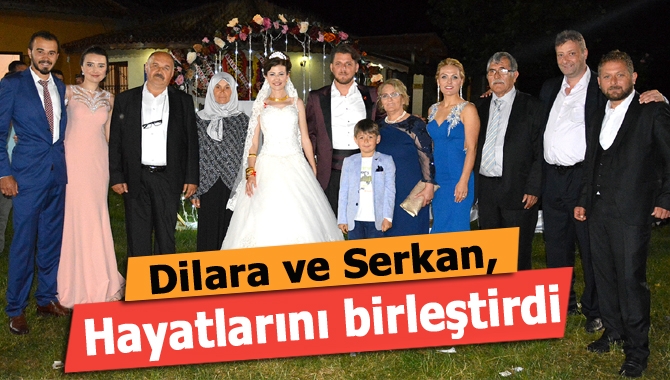 Kandıra’nın tanınmış esnaflarından Serkan Bebek, Dilara Doğan ile hayatlarını birleştirdi.