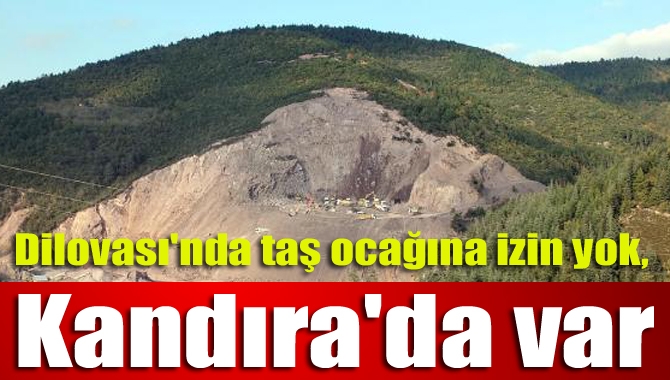 İlimizde kurulması planlanan iki ayrı taş ocağı ile ilgili olarak