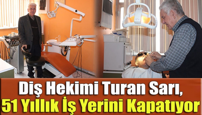 51 yıldır Diş Hekimliği yapan Kandıra’nın eski Belediye Başkanı Turan