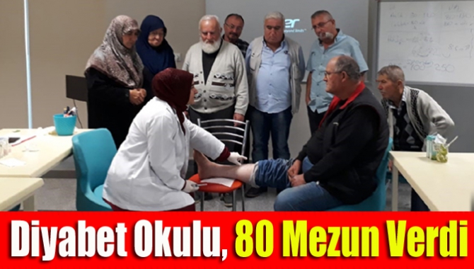 M. Kazım Dinç Kandıra Devlet Hastanesi’nde açılan diyabet okulu sayesinde