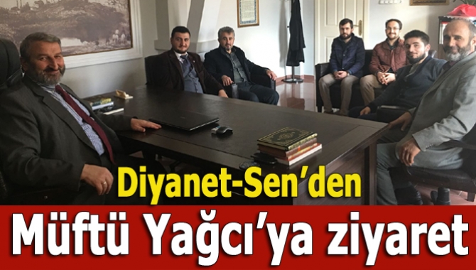 Diyanet-Sen Kandıra Temsilciliği, İlçe Müftüsü Osman Zeki Yağcı’yı ziyaret ederek