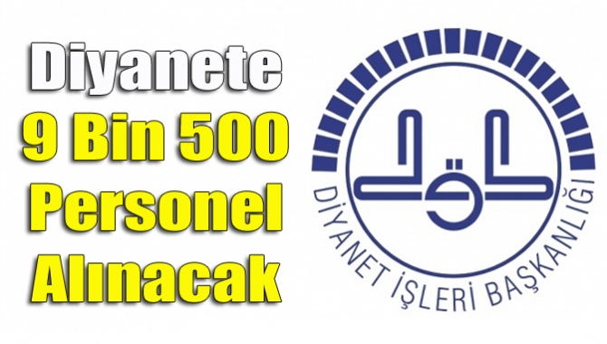 Diyanet İşleri Başkanlığının, Kur'an kursu öğreticisi, imam-hatip ve müezzin-kayyım pozisyonlarına