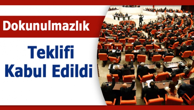 Meclis Anayasa Komisyonunda görüşülen dokunulmazlık teklifi AK Parti CHP ve