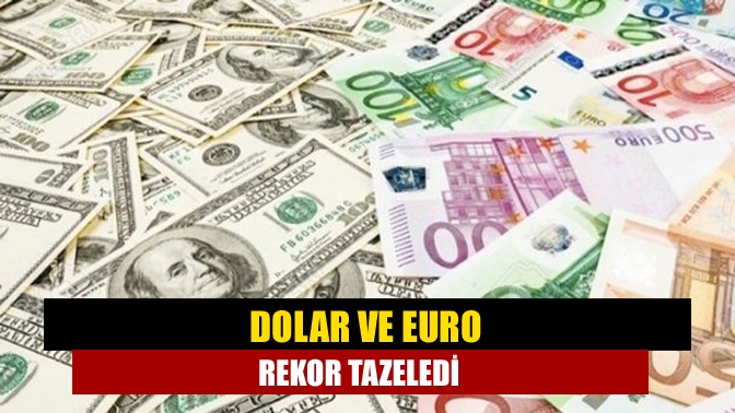 Dolar sabah saatlerinde 23.40, Euro ise 25.50 liranın üzerine çıkarak