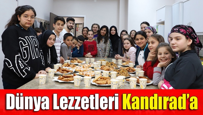 Uluslararası Öğrenci Birimi, Kandıra Bilgievi’ni ziyaret ederek buradaki minik aşçılarla