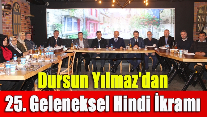 Kandıra esnaflarından eski il genel meclis üyesi Dursun Yılmaz, düzenlemiş