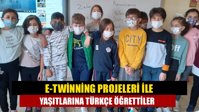 Akçakoca İlkokulu öğrencileri eTwinning projeleri kapsamında Polonyalı ve Portekizli yaşıtlarına