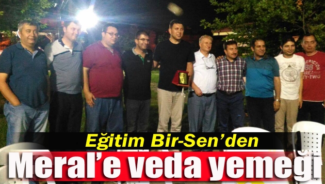 Eğitim Bir-Sen Kocaeli Şubesi, tayini çıkan Kandıra Öğretmenevi Müdürü Sinan