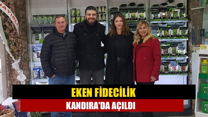 Kandıra Çarşı Mahallesi İsmail Efendi Caddesi üzerinde hizmete açılan Eken