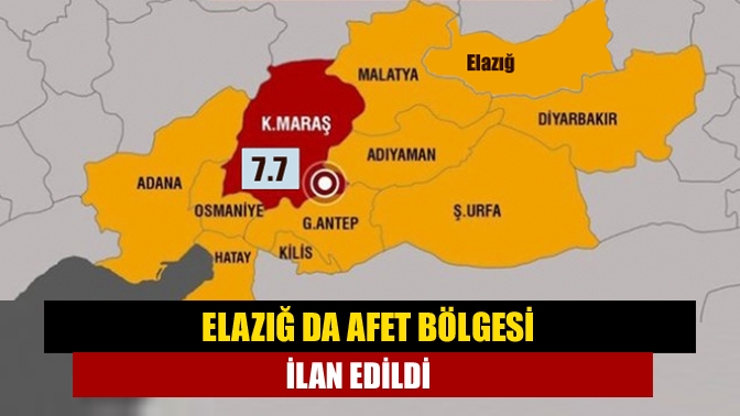AK Parti Sözcüsü Ömer Çelik Elazığ'ın depremden etkilenen şehirler kapsamına