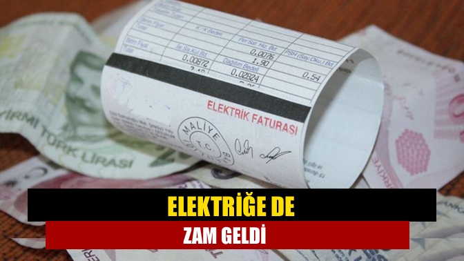 Sanayi ve ticarethanelerde kullanılan elektriğe yüzde 25, konut ve tarımsal