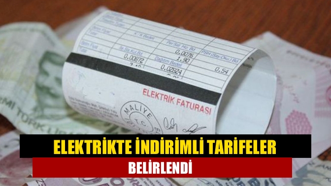 Elektrikte tüm abone gruplarının 1 Nisan'dan itibaren geçerli olan tarifeleri