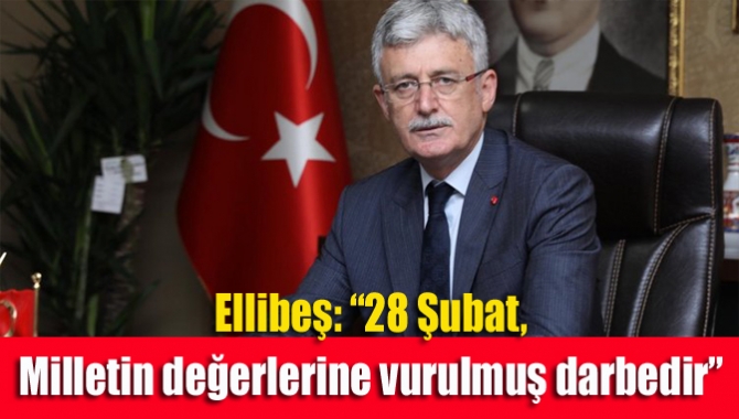 AK Parti Kocaeli İl Başkanı Mehmet Ellibeş, demokrasiye vurulan darbe
